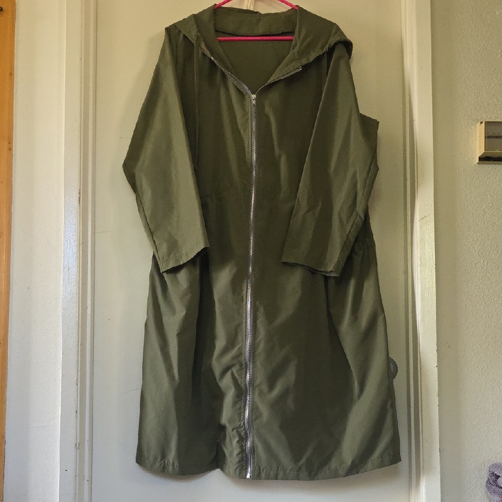 SHEIN Curve Dark Green Jacket